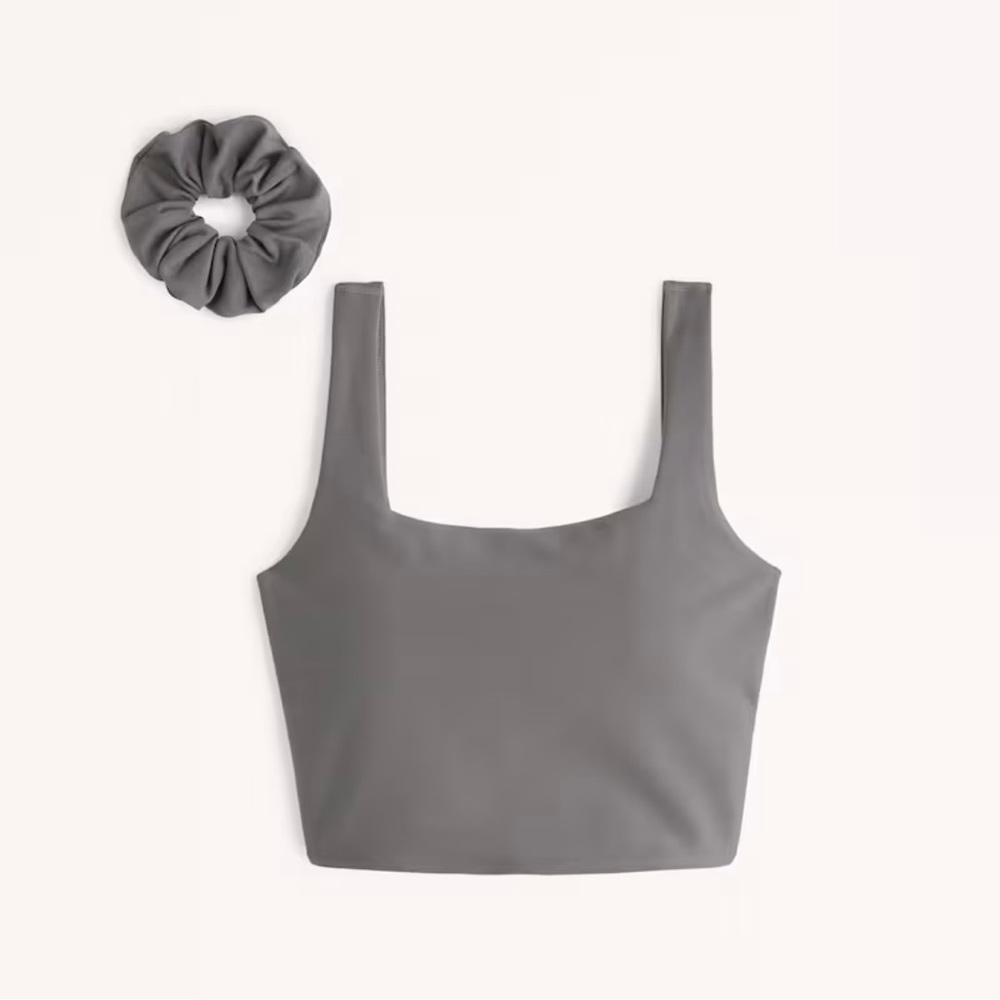 YPB SculptLux Squareneck Tank - Graphite - XS